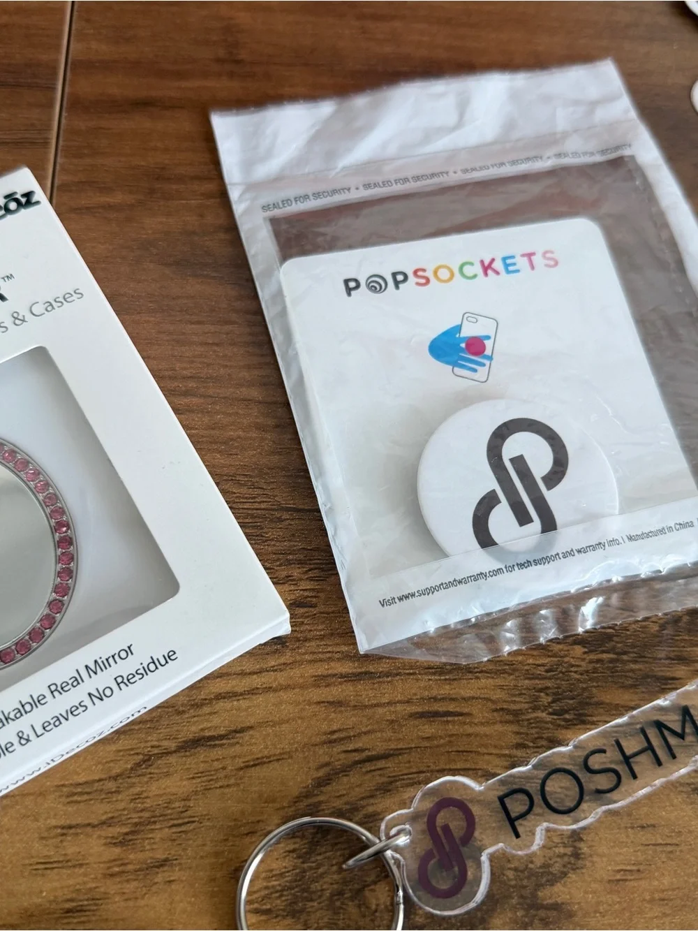 Poshmark swag Kit - stickers buttons keychain popsocket posh swag